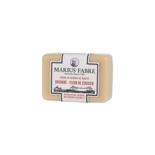 Marius Fabre Bar of Soap with Shea Butter 100g - 1900 - Pomegranate & Cherry Blossom (Pack of 20)