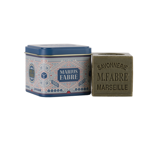 Marius Fabre Marseille Soap 200g with Metal Gift Cube 120 Year Anniversary (Pack of 12)