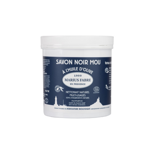 Marius Fabre Soft Black Soap Putty 1kg - Lavoir (Pack of 6)