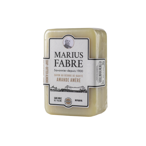 Marius Fabre Bar of Soap with Shea Butter 250g - 1900 - Bitter Almond (Pack of 12)