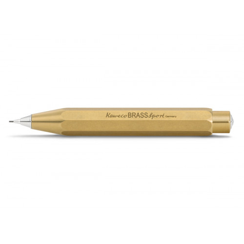 Studio Pens - KAWECO BRASS SPORT PENCIL 0.7MM LEAD