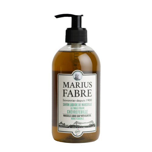 Marius Fabre Liquid Marseille Soap with Olive Oil 400ml - Honeysuckle - 1900 (Pack of 6)