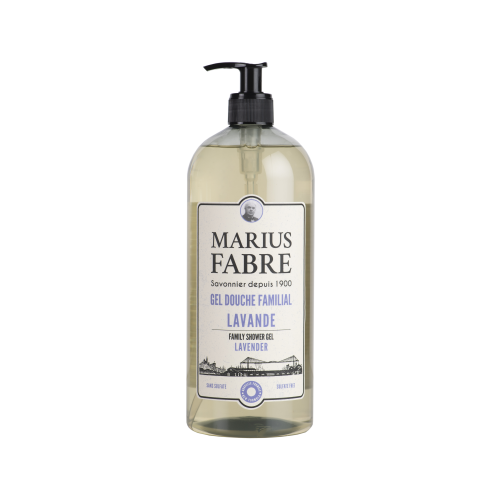 Marius Fabre Family Size Shower Gel 1 Litre - Lavender - 1900 (Pack of 6)