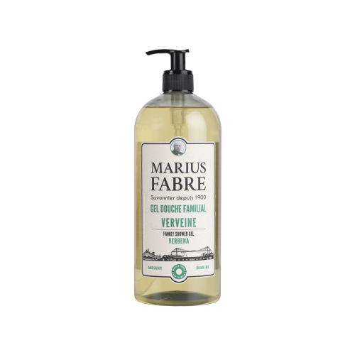 Marius Fabre Family Size Shower Gel 1 Litre - Verbena - 1900 (Pack of 6)