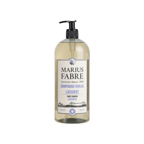 Marius Fabre Family Size Shampoo 1 Litre - Lavender - 1900 (Pack of 6)