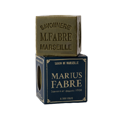 Marius Fabre Marseille Soap with Olive Oil 200g - Green (In a Box) - Nature (Pack of 24)