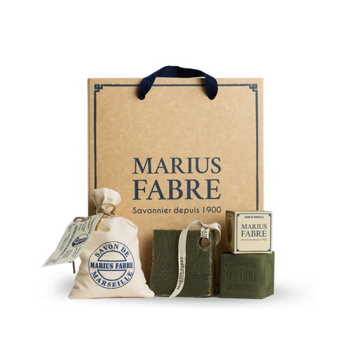 Marius Fabre Discovering Marseille Soap Gift Set - Nature (Pack of 4)