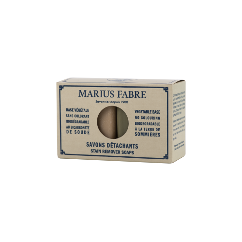 Marius Fabre Box of 2 Stain Remover Soap Bars - Nature (Pack of 6)