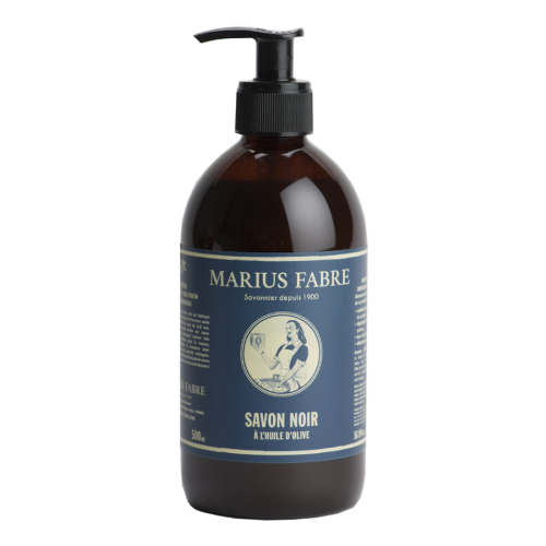 Marius Fabre Liquid Black Soap for the Home with Olive Oil - 500ml - Nature (Pack of 6)