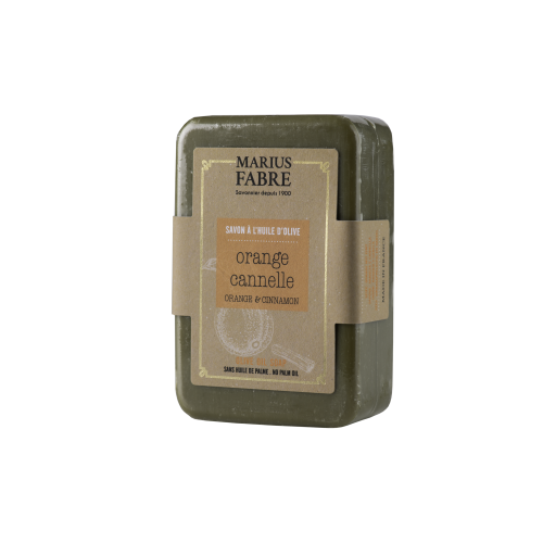 Marius Fabre Bar of Soap with Olive Oil 250g - Bien Etre - Orange Peel & Cinnamon (Pack of 12)