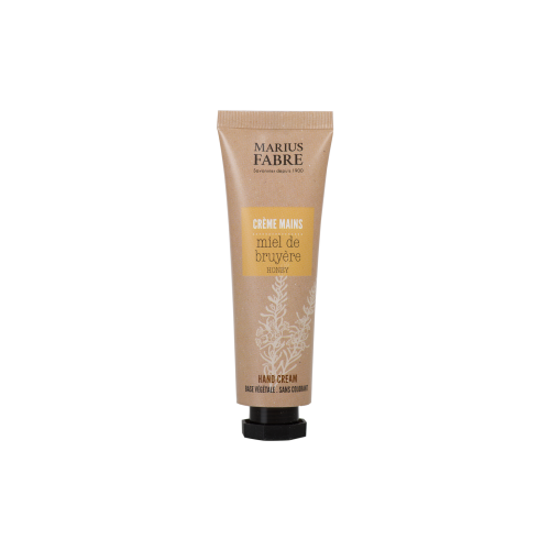 Marius Fabre Hand Cream - 30ml Tube - Honey - Bien Etre (Pack of 6)