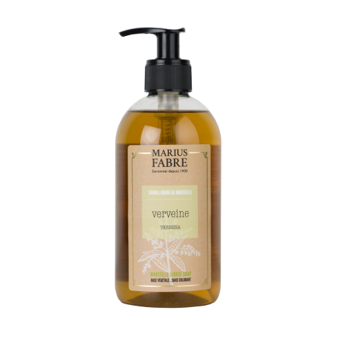 Marius Fabre Liquid Marseille Soap With Olive Oil 400ml - Verbena - Bien Etre (Pack of 6)