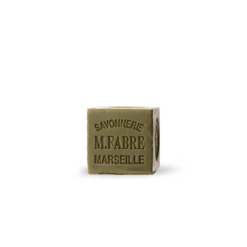 Marius Fabre Ready-to-Sell Cube of Marseille Soap with Olive Oil 200g - Green (No Packaging) - Nature (Pack of 24)